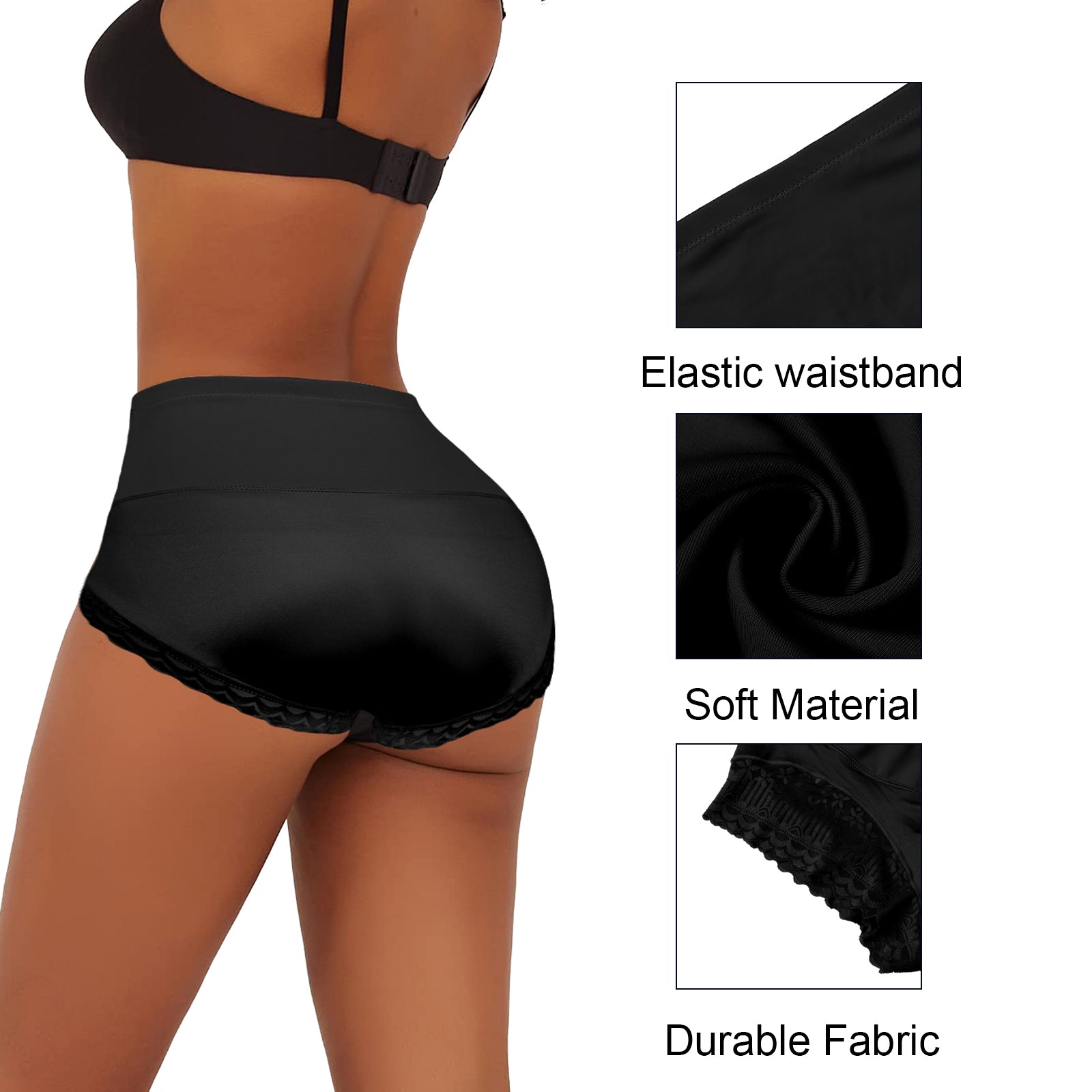 Women's Underwear Lacy Panties Lace Bikini Hipster Comfy Briefs Underwear for Women S