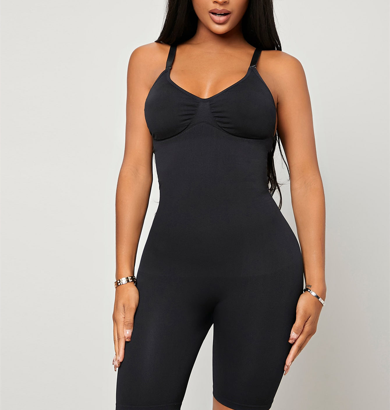 Solid Shapewear Bodysuit