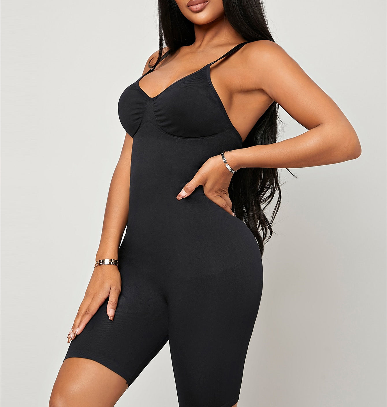 Solid Shapewear Bodysuit