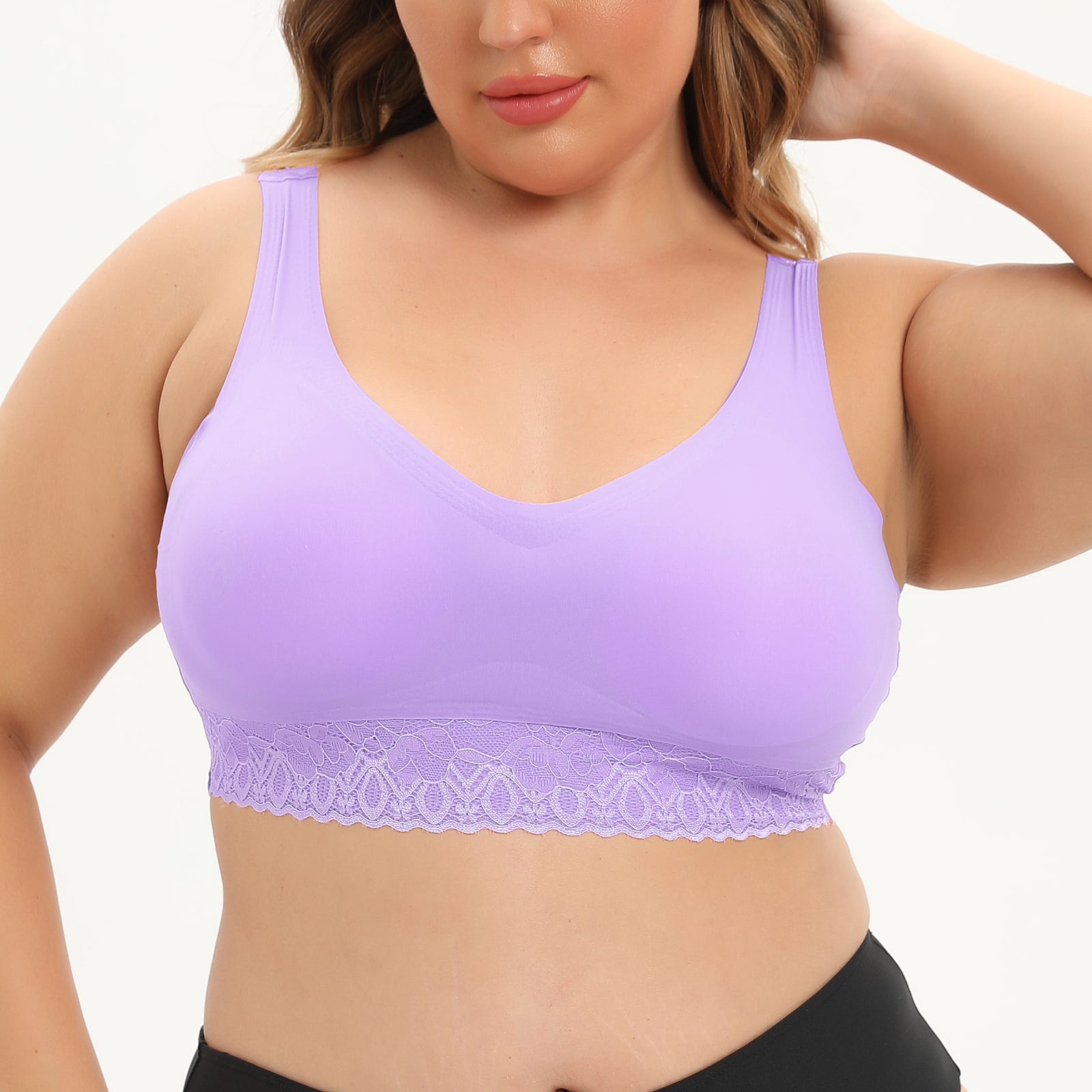 Wirefree Removable Cups Yoga Sport Bra Support Yoga Bra with Removable Cups