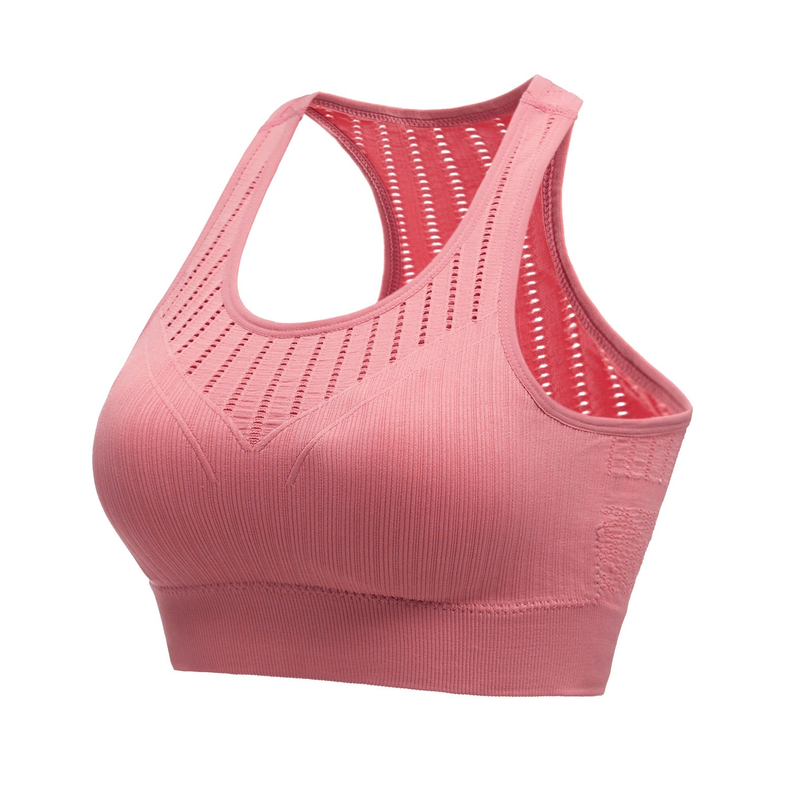 High Impact Padded Sports Bra for Women Fitness Workout Running Yoga Tank Tops Green